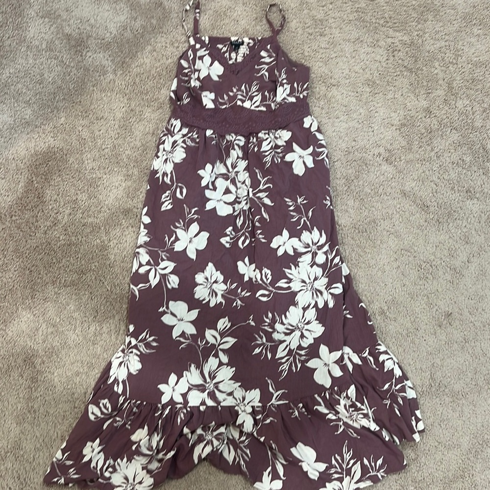 Torrid floral gauze dress